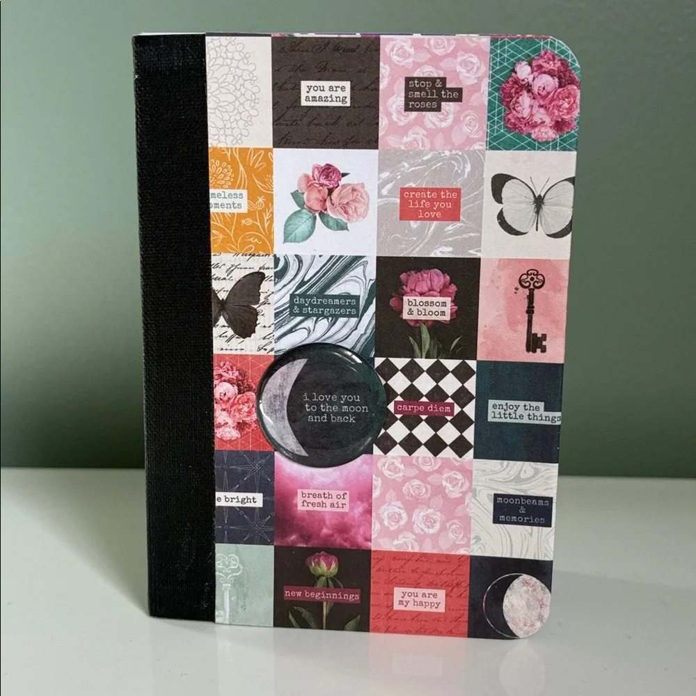 4/$15 ❤️ Floral and Angel Design Mini Altered Notebooks Set Of 3